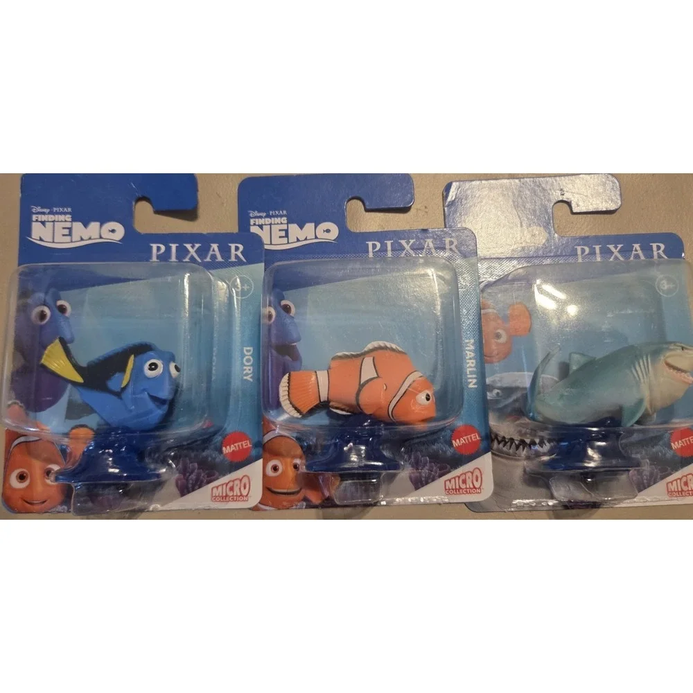 Finding Nemo Cake Topper Set of 4 Disney Store Pixar